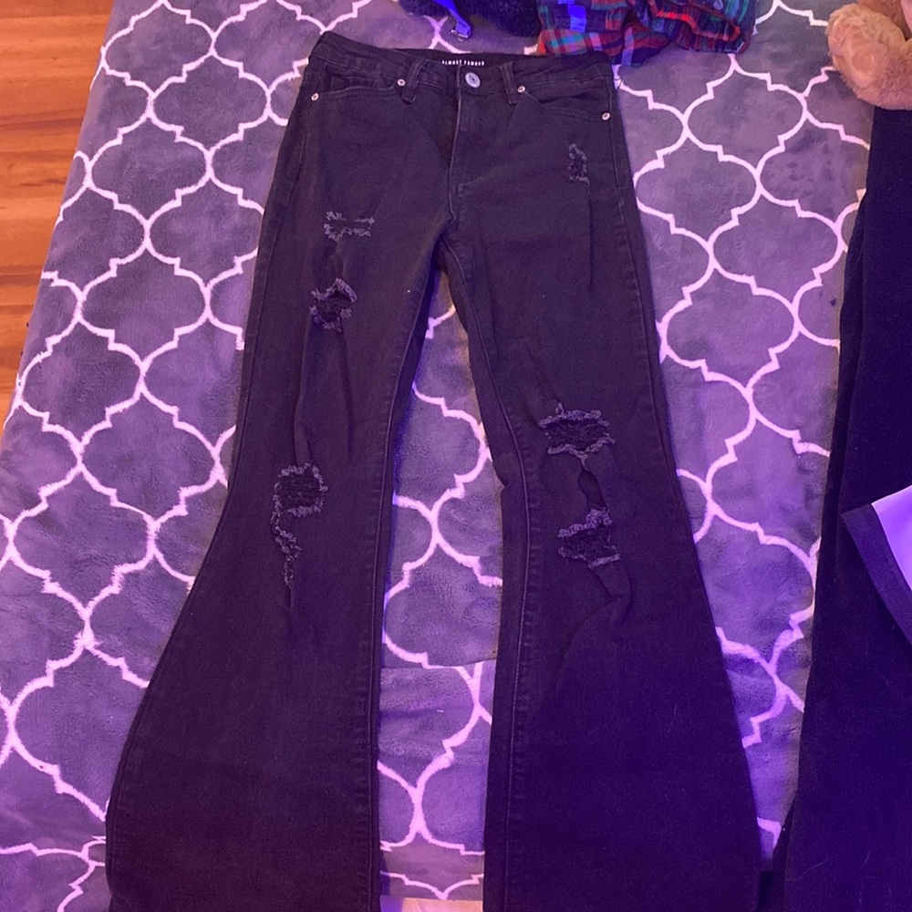 Bellbottom jeans